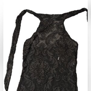 Women’s Intimate Mesh Black Lace Jumpsuit